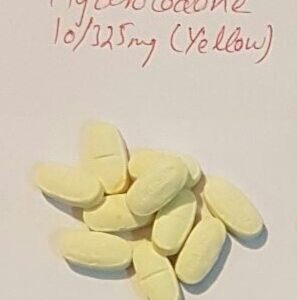 Hydrocodone 10/325mg yellow tablets